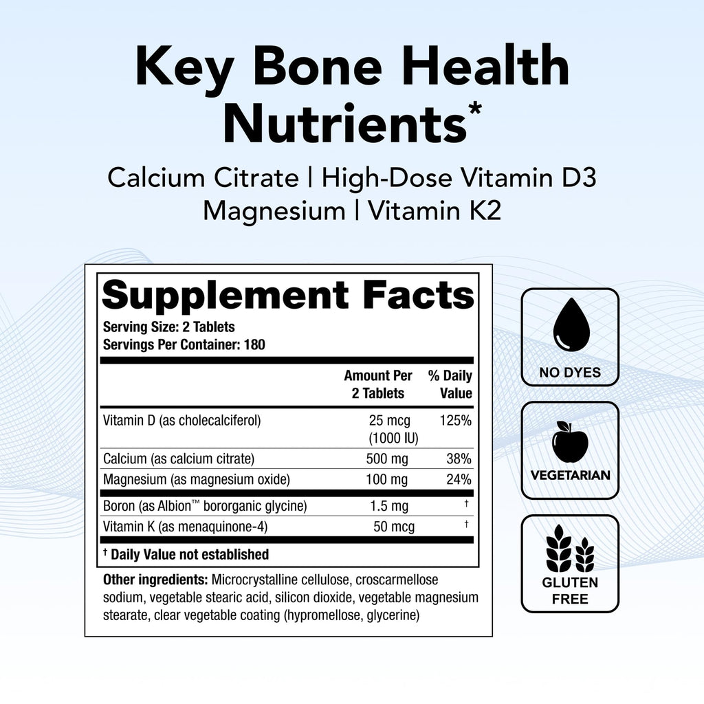 Theralogix TheraCal D2000 Bone Health Support - 360 Tablets - image 2