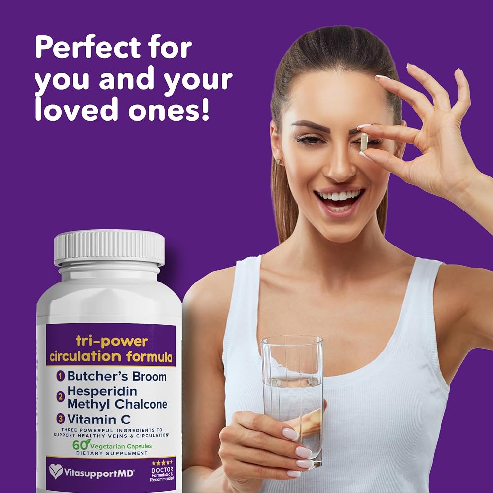 VITASUPPORTMD Tri-Power Circulation Formula - 60 Capsules - image 7