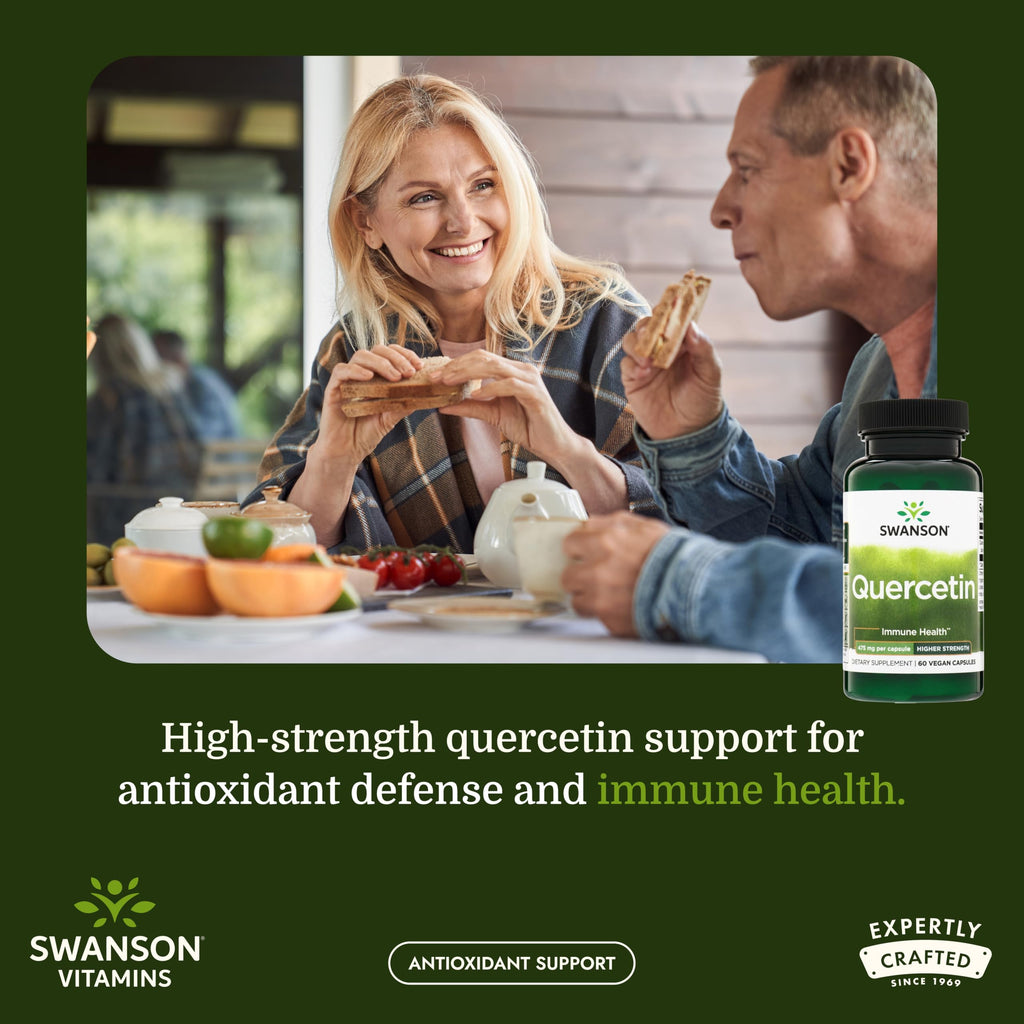 Swanson High Potency Quercetin - 60 Vegetarian Capsules - image 2