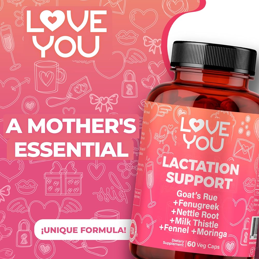 Love You Lactation Support Herbal Milk Booster - 60 Capsules - image 2