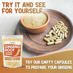 XPRS Nutra Ginseng Root Extract Powder - Ginseng Powder Supports