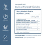 Eclectic Institute Raw Fresh Freeze-Dried Immune Support - 45 Capsules - image 2