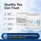 Sabre Sciences MagT Magnesium L-Threonate Powder - 60 Servings - image 6