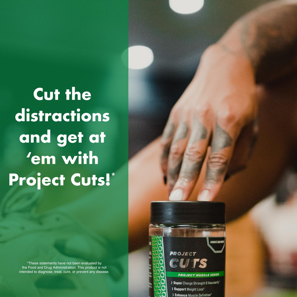 Anabolic Warfare Project Cuts Stimulant-Free - 90 Capsules - image 8