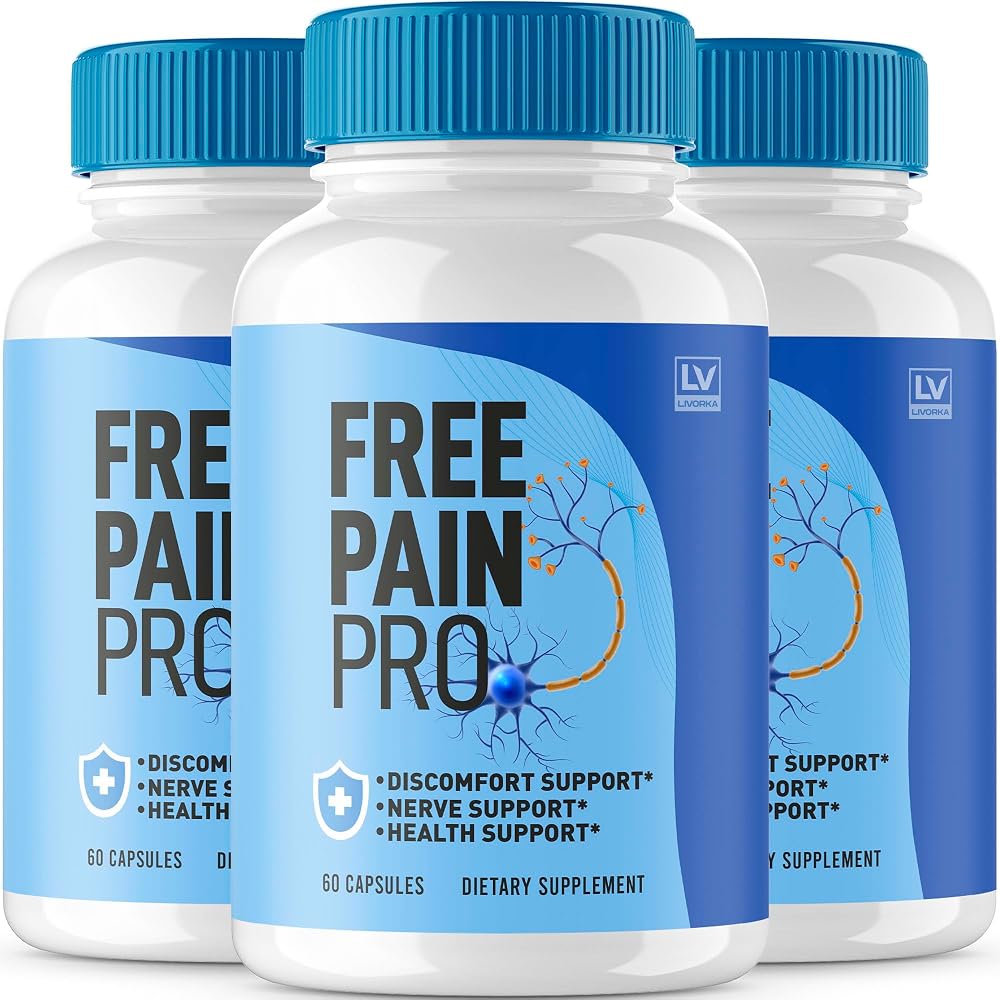 LIVORKA Free Pain Pro Capsules Advanced Formula - 180 Capsules