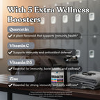 American Standard Supplements Quercetin 1000mg with Zinc & Vitamin C - image 7