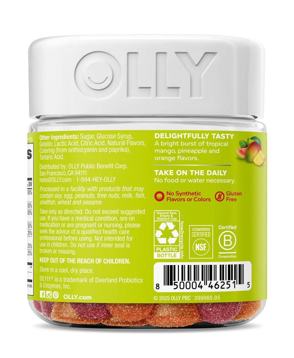OLLY Multi + Probiotic Gummy Vitamin - 70 Gummies - image 6