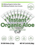 GramZero 2GO Sticks Organic Aloe Powder - 12.7 oz - image 4