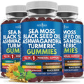 NEW AGE Sea Moss with Colloidal Gold Black Seed Oil Ashwagandha