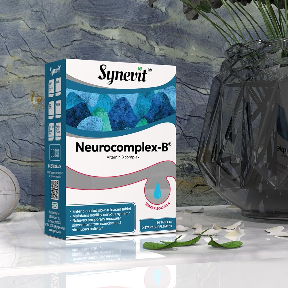 Synevit Neurocomplex-B Slow-Release B Complex - 60 Tablets - image 3