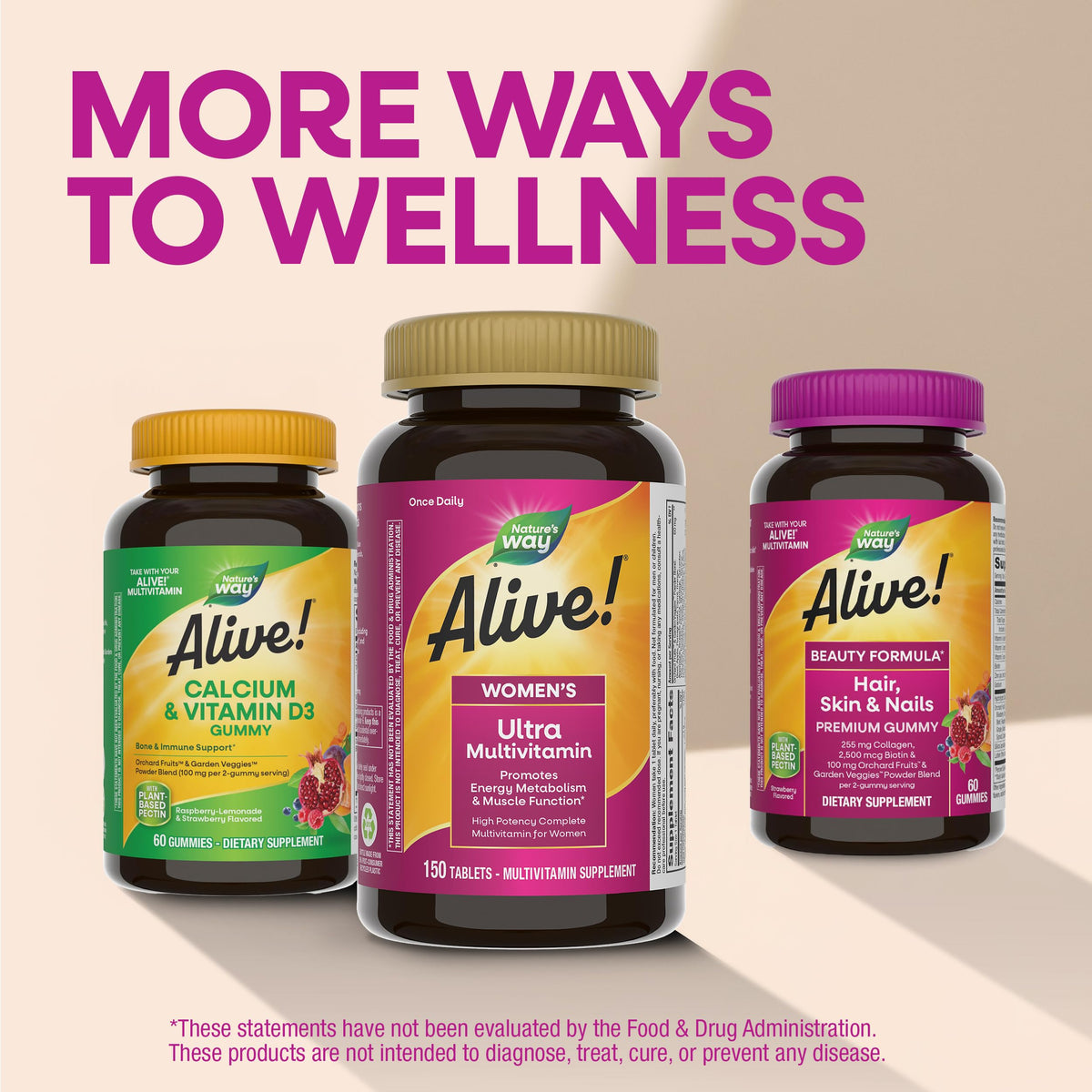 Nature's Way Alive! Women's Ultra Multivitamin - 150 Tablets - image 8