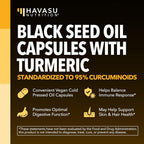HAVASU NUTRITION Cold Pressed Black Seed Oil
