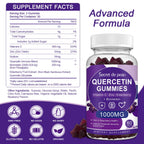 Secret De Peau Quercetin 1000mg Gummies Immune Support - 120 Count - image 3
