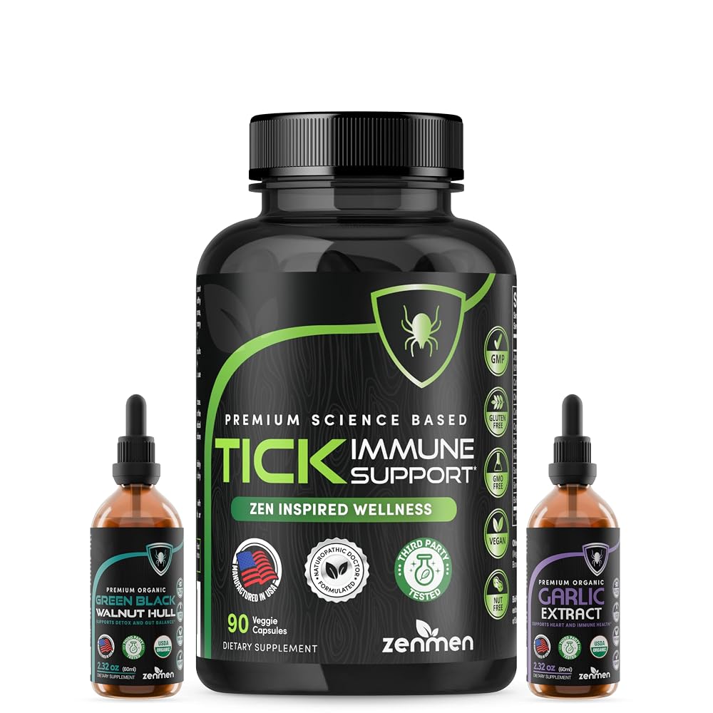 Zenmen Daily Tick Guard Immune Support Supplement - Japanese Knotweed
