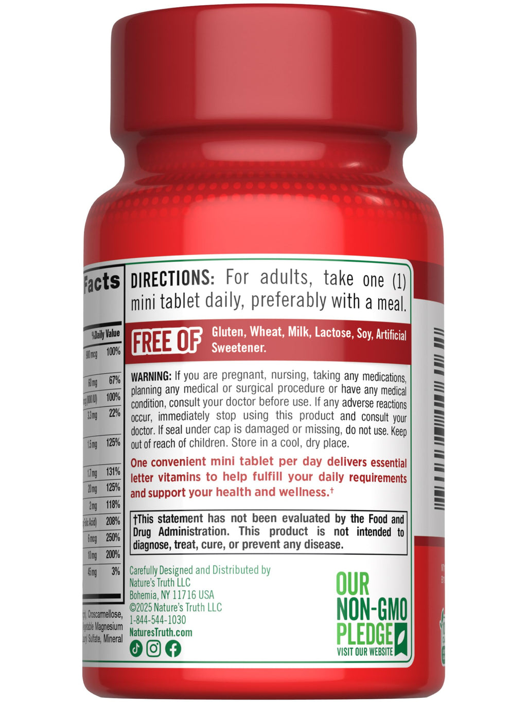 Nature's Truth One Daily Multivitamin - 100 Tablets - image 7