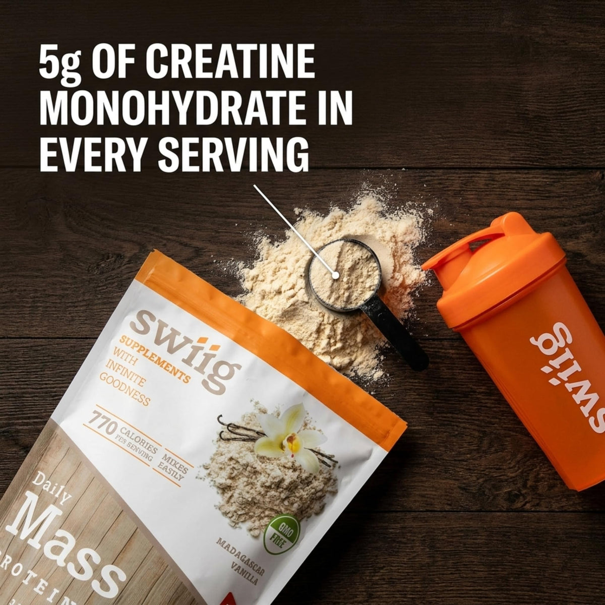 swiig Mass Builder Protein Powder