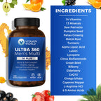 Vitamin World Ultra 360 Multivitamin for Men Over 50 - 180 Caplets - image 5
