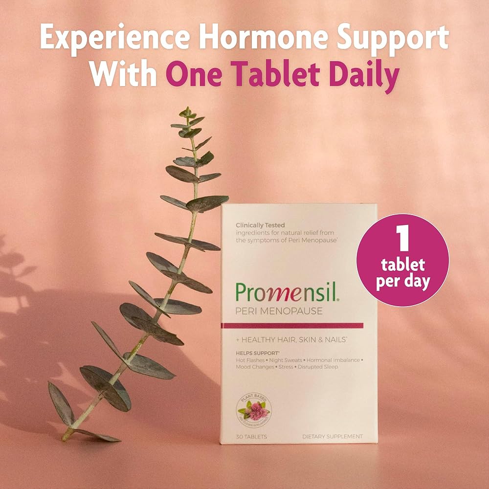 Promensil Perimenopause Supplements for Women - Red Clover