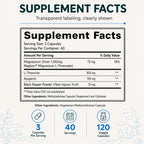 Eleva Nutrition Magnesium L-Threonate Sleep Complex - 120 Capsules - image 5