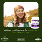 Swanson Collagen Hydrolysate Peptides Unflavored - 1 lb - image 2