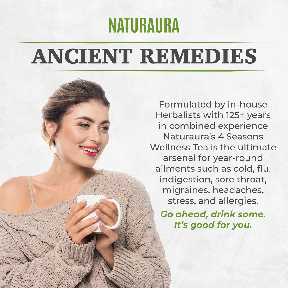 NATURAURA - Four Seasons Herbal Wellness Tea for Detox Cleanse - image 5