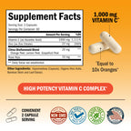 BioSchwartz Vitamin C Complex 1000mg - 120 Capsules - image 3
