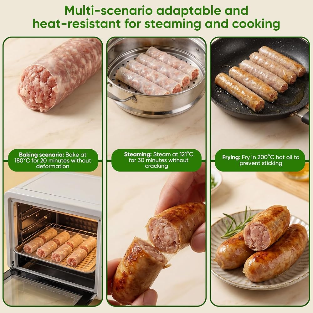 FAIRSKY Edible Drying Sausage Casing