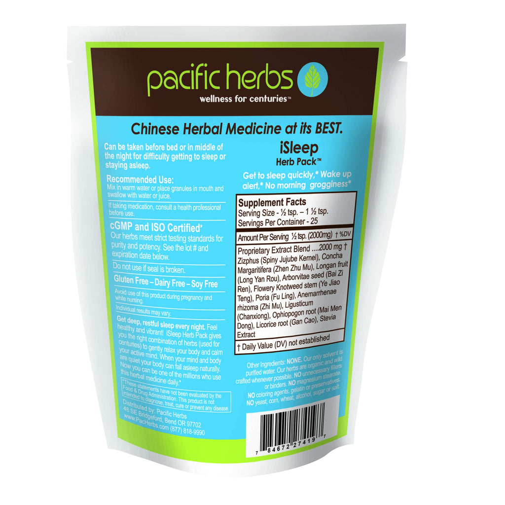Pacific Herbs Natural Sleep Supplement Herb Extract