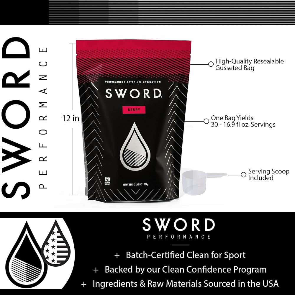 SWORD Performance Electrolyte Powder - Flavor Options - image 8
