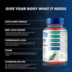NutraRize Keto Drops+ Apple Cider Vinegar Gummies - 60 Gummies - image 5