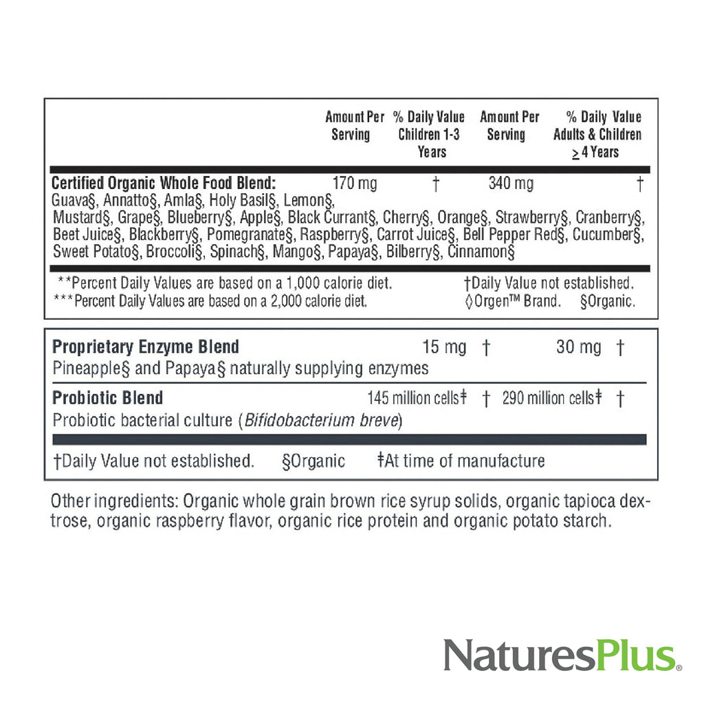 Nature's Plus Source of Life Garden Family Multivitamin - 60 Chewables - image 5