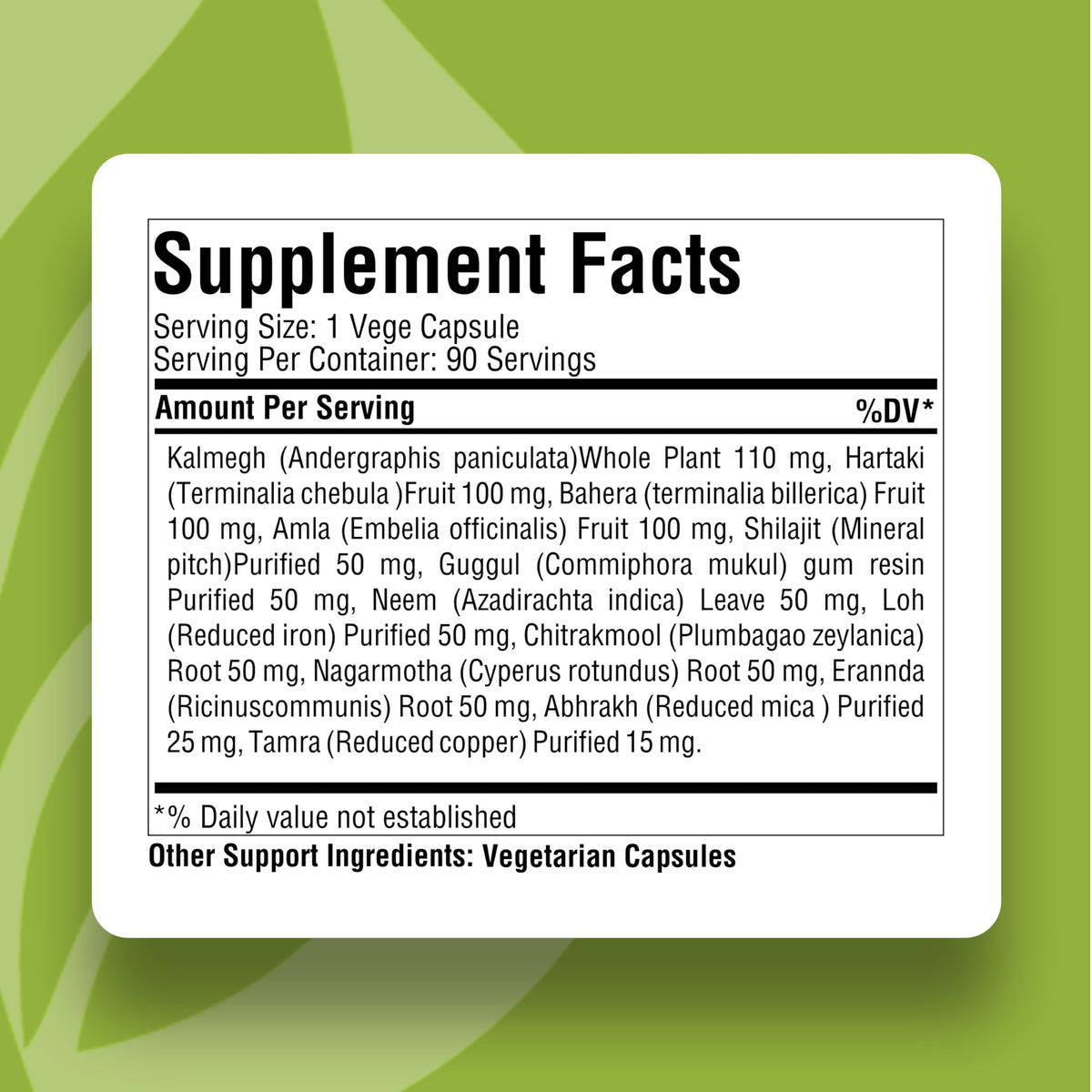 Herbsforever Arogya Vardhini Ayurvedic Capsules - 90 Vegetarian Capsules - image 3