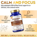 Granions KSM-66 Ashwagandha Stress & Focus Support - 90 Capsules - image 7