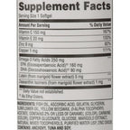 Equate Vision Formula 50+ Lutein, Zeaxanthin & Omega-3 - 300 Softgels - image 3