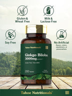 Carlyle Ginkgo Biloba Extra Strength - 200 Vegetarian Tablets - image 5