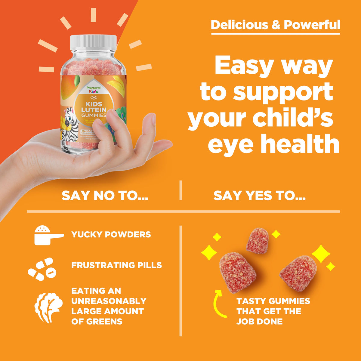 Phytoral Lutein Gummies for Eye Health