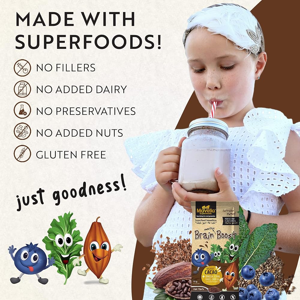 Mavella Focus Supplement for Kids Brain Boost Powder - 250g - image 4