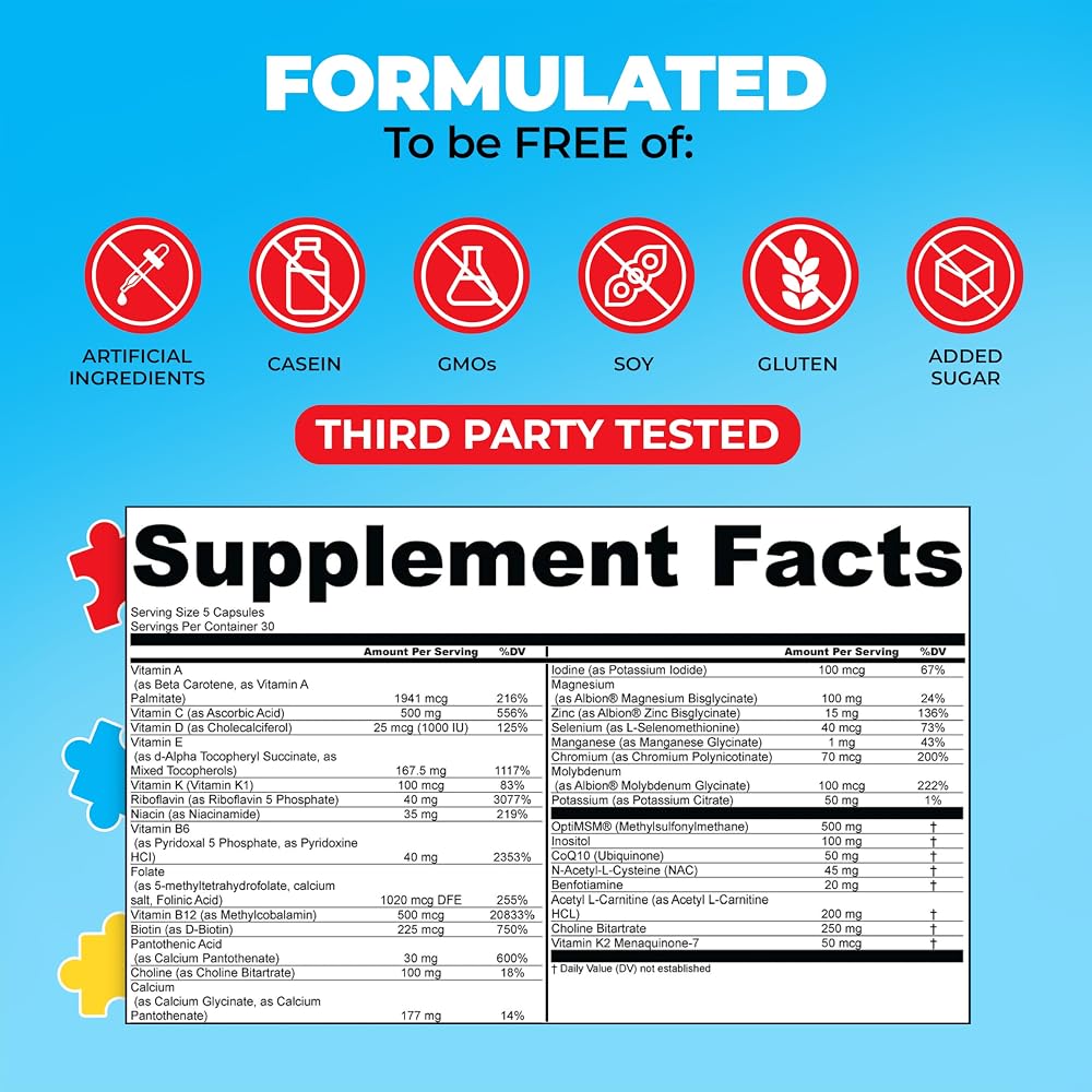 My Spectrum Heroes Children's Multivitamin - 150 Capsules - image 5