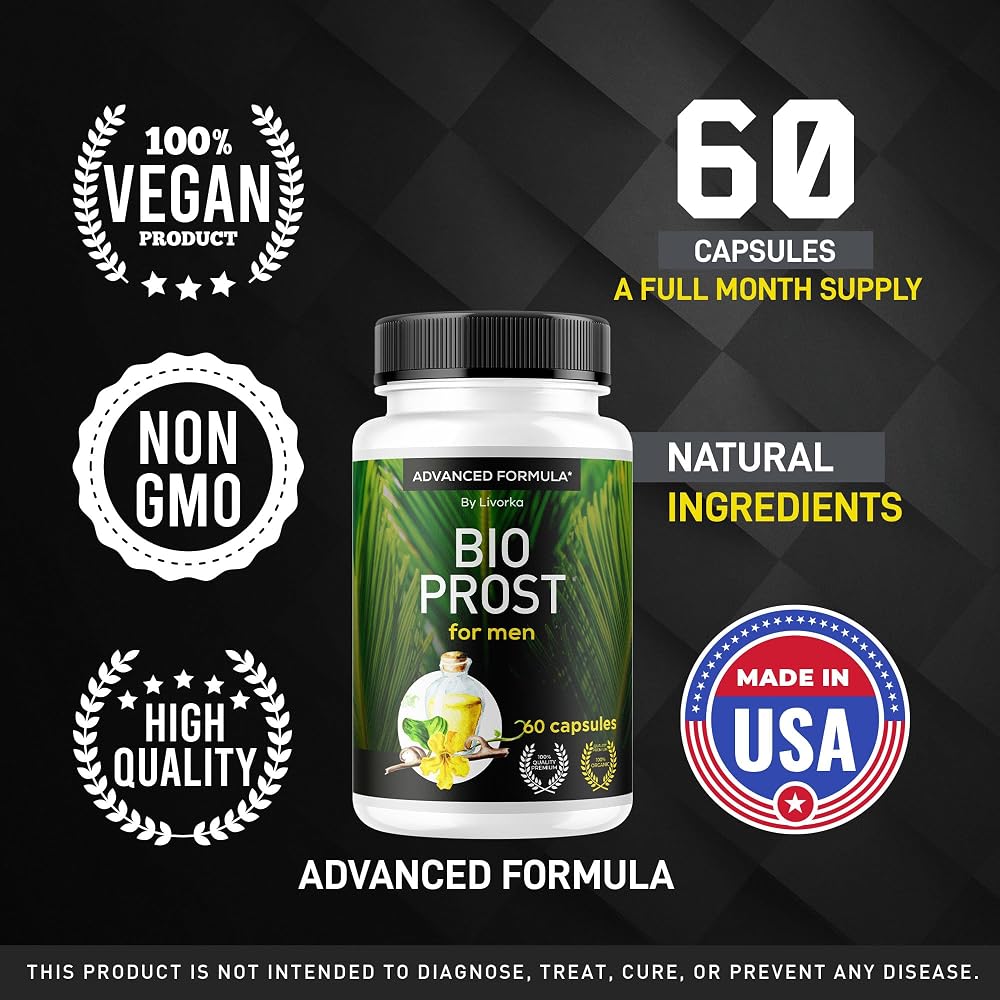 LIVORKA BioProst for Men Capsules - 120 Capsules - image 2