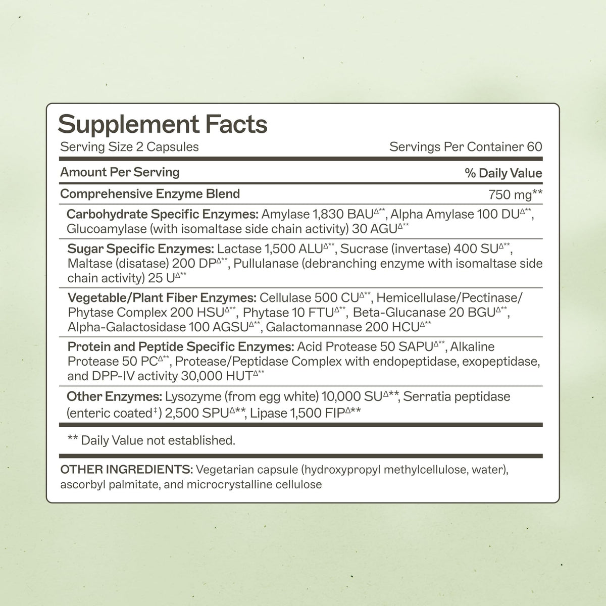 Amy Myers MD Digestive Enzymes - 120 Capsules - image 2