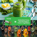 Generic Organic Greens Superfood Powder for Focus & Digestion - 30 Servings - image 5