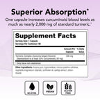 Theralogix CurcuSorb Turmeric Curcumin Joint Support - 90 Capsules - image 2