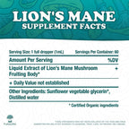 Fungora Lion's Mane Liquid Extract for Memory & Focus - 2 FL OZ - image 4