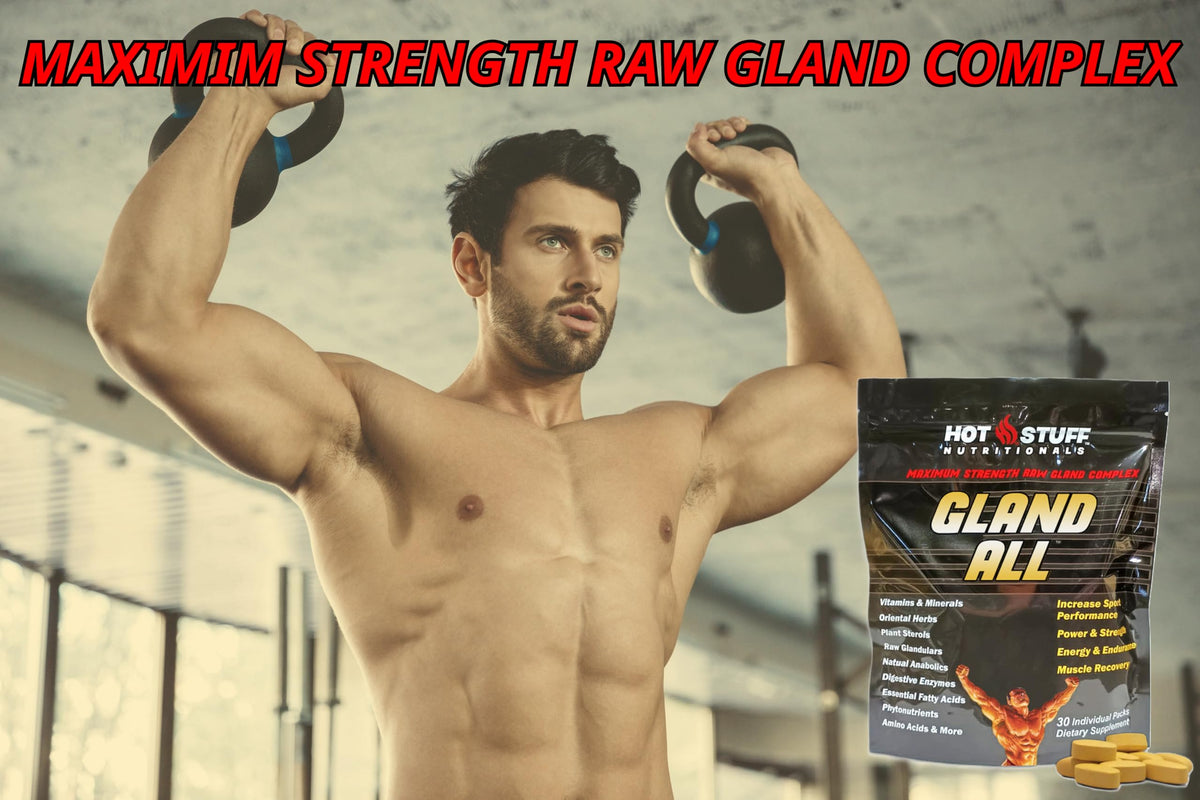 Hot Stuff Nutritionals Gland All-Raw Gland Complex - 30 Packets - image 5