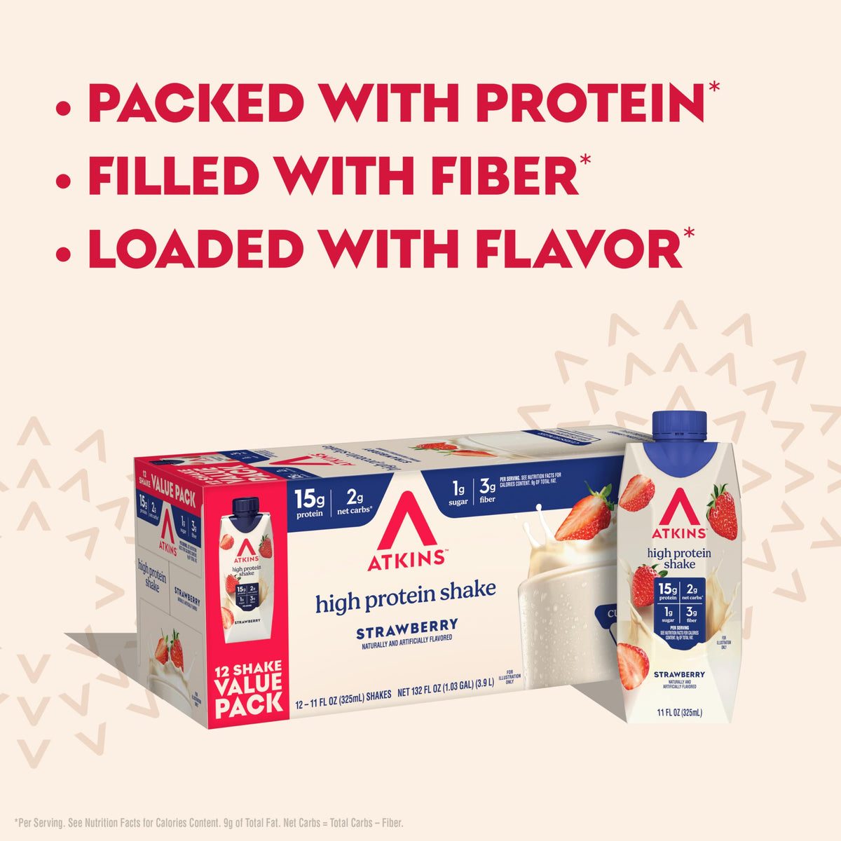 Atkins Protein Rich Shake, 12 Count