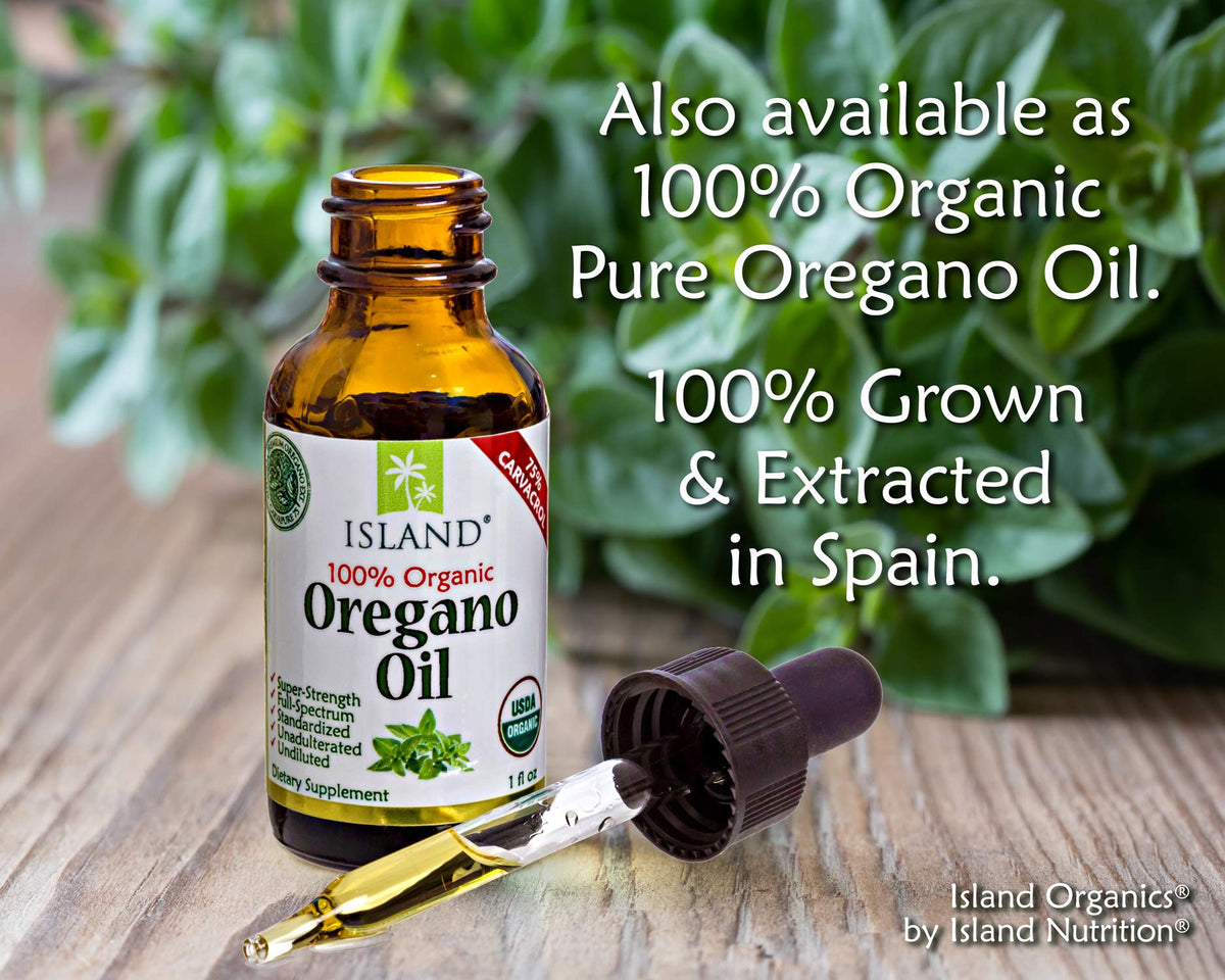 Island Nutrition Oregano Oil Capsules Immune Support - 90 Count - image 6