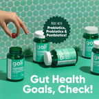 Goli Pre Pro Postbiotic Gummies - Worlds First 3-in-1 Formula
