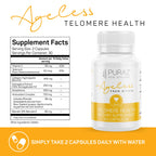 PURAZ Telomere Supplement with Astragalus & Collagen - 60 Capsules - image 6