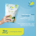 Better Option Foods Hemp Powder - Easy-to-Digest Fiber Protein Powder