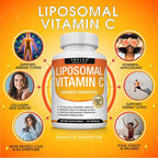Toplux Liposomal Vitamin C 2100mg High Absorption Fat Soluble VIT C - image 3